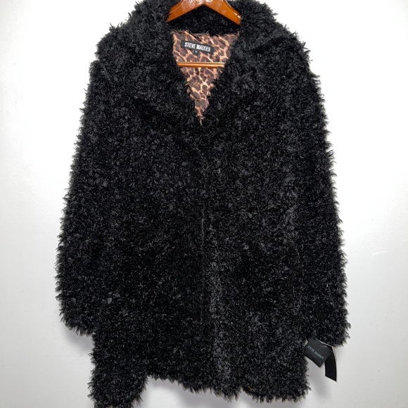 Steve Madden Jackets & Blazers - STEVE MADDEN NEW fur faux coat!